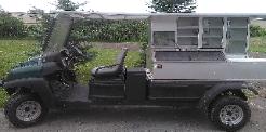 Beverage Golf Car XRT 1550 body Green